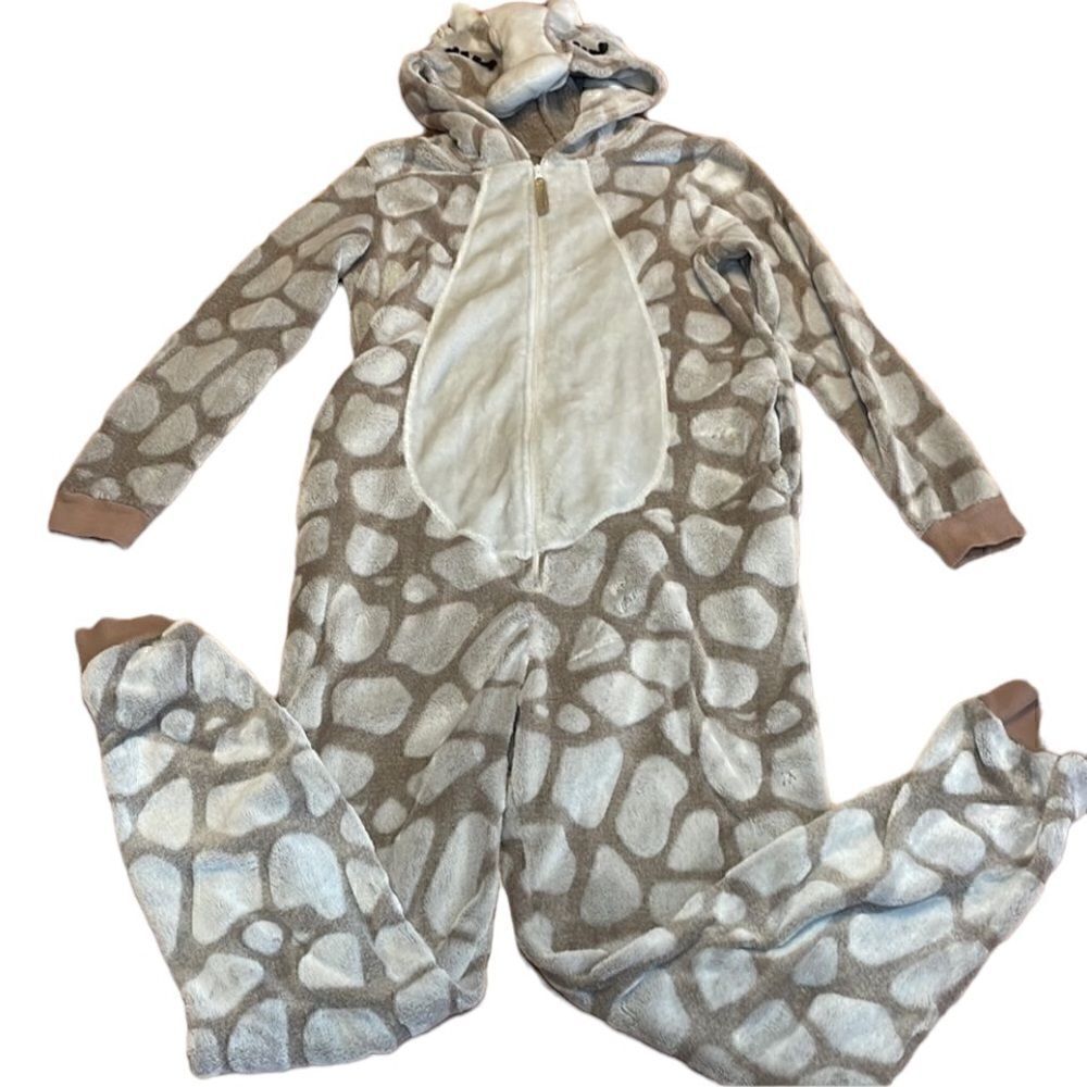 Giraffe Onesie, Pajamas, Medium 
